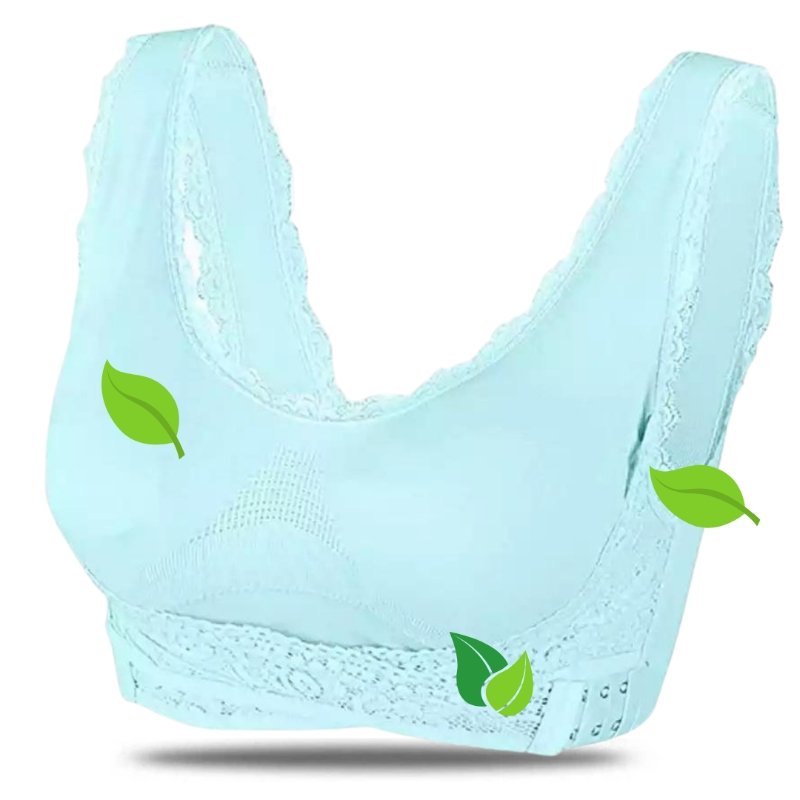Comfortable Good Supporting Bra - Grace-Blue-S-State of Style