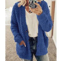 Comfortable Ladies Jacket - Lisa-Blue-S-State of Style