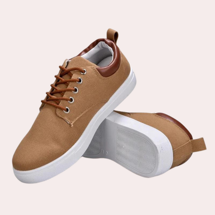 Comfortable orthopaedic men's shoes with support function for everyday use – Leon-Blue-6-State of Style
