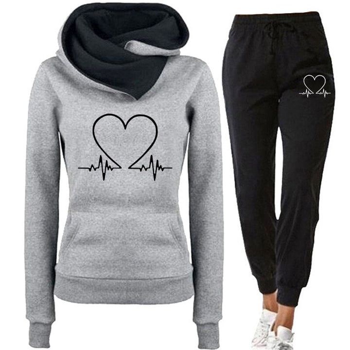 Comfortable & Warm Tracksuit – Eléna-Grey-S-State of Style