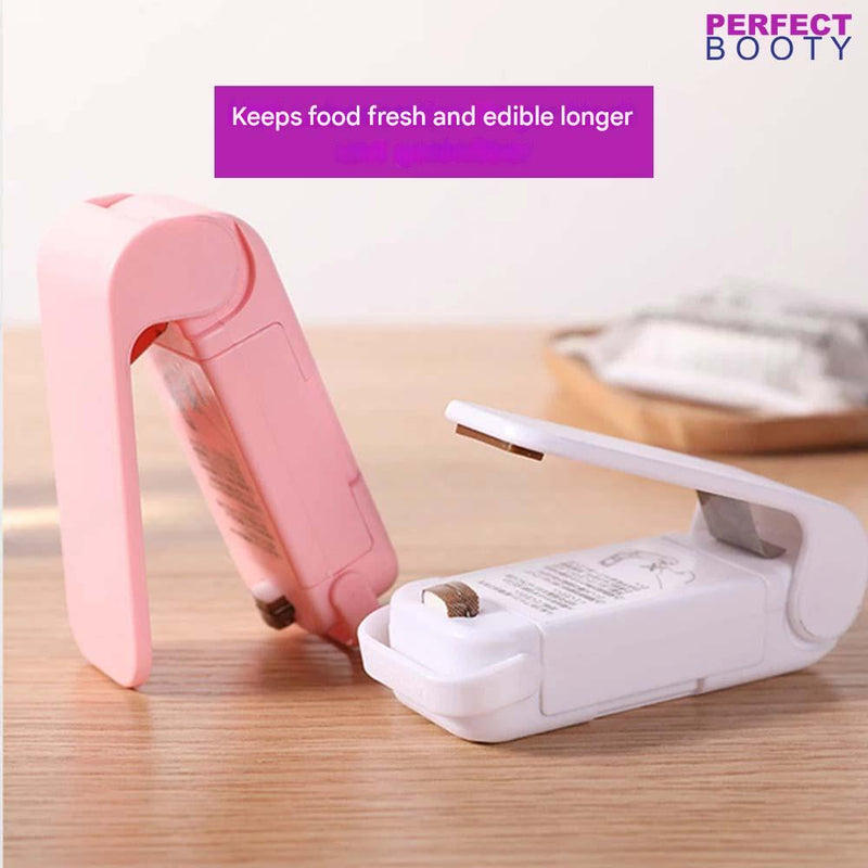 Compact Bag Sealer - FreshLock Sealer-White-State of Style