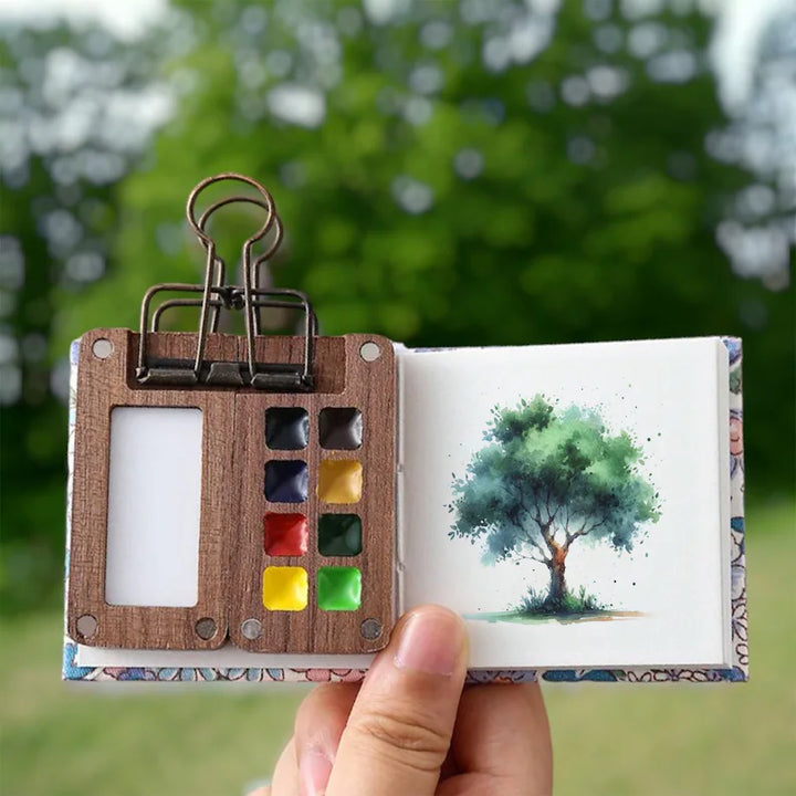 Compact Creativity Anytime, Anywhere - KunstZet Watercolour Set-Compact Set-State of Style