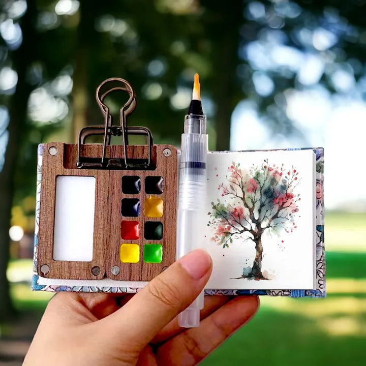 Compact Creativity Anytime, Anywhere - KunstZet Watercolour Set-Compact Set-State of Style