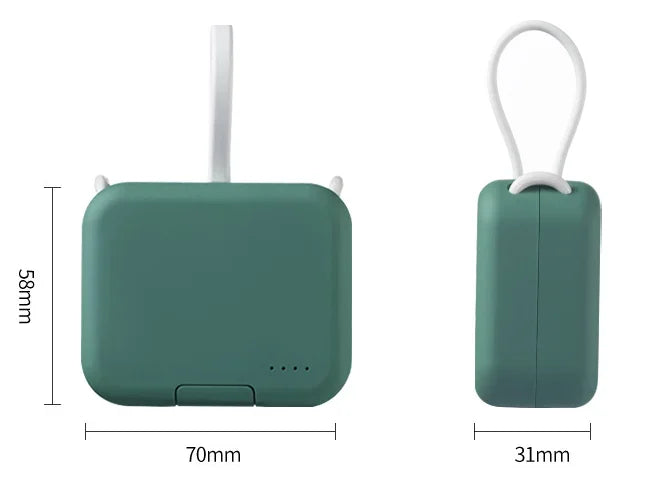 Compact Powerbank - PowerPocket-Green-State of Style