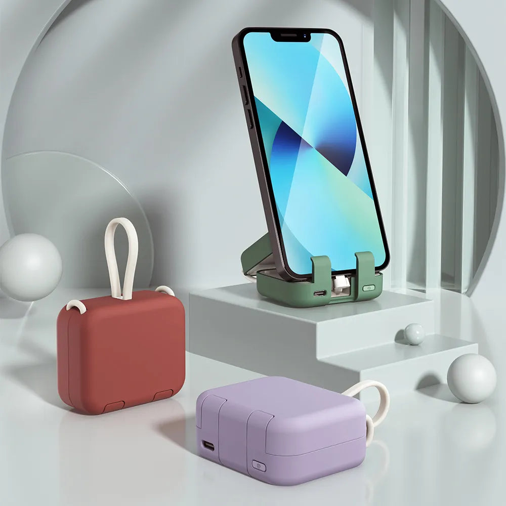 Compact Powerbank - PowerPocket-Green-State of Style