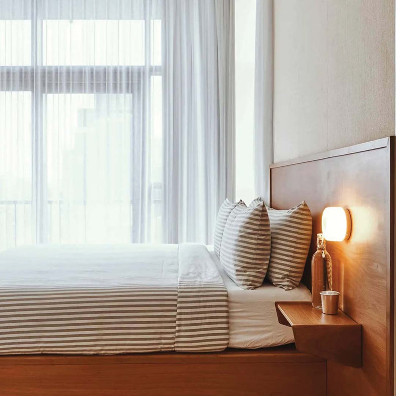 Compact Wall Lamp - DimpleGlow-Amber-State of Style