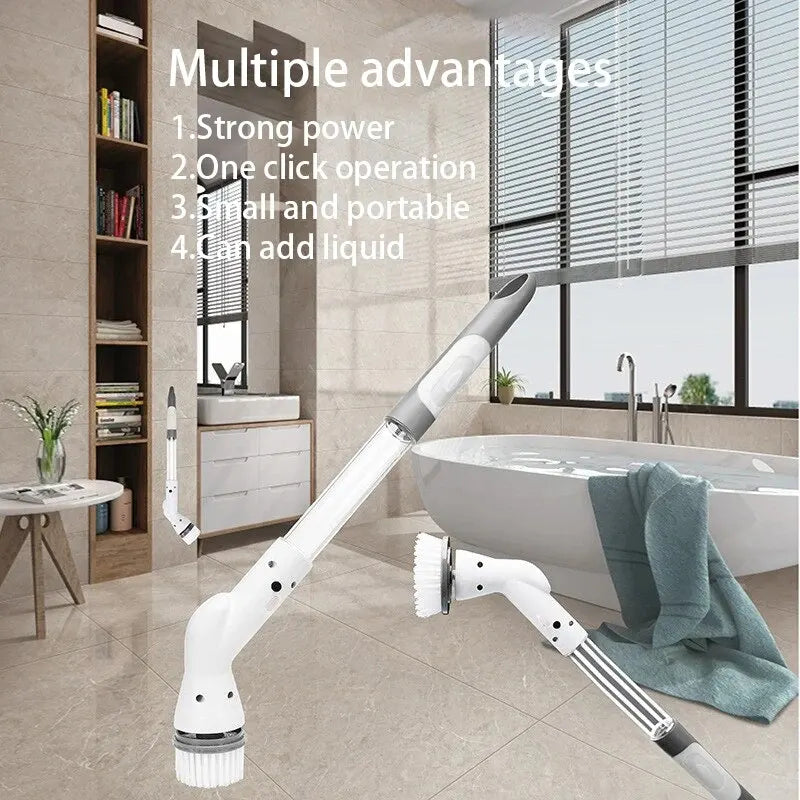 Compact Wireless Electric Cleaning Brush - ElectraBrush-State of Style