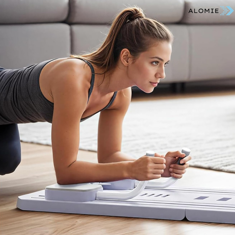 Complete Pilates Reformer Set – CoreFlex Pro-Purple-State of Style