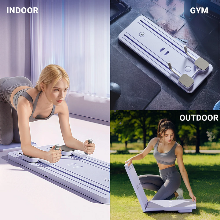 Complete Pilates Reformer Set – CoreFlex Pro-Purple-State of Style