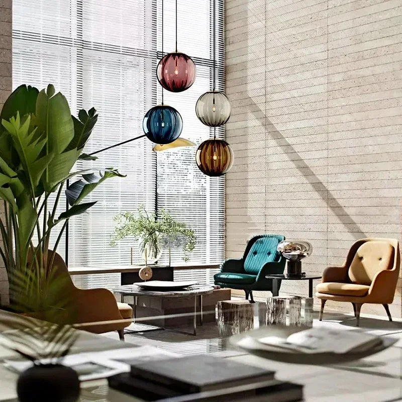 Contemporary LED Pendant Light - LumiWave-Smoke Grey-15cm-State of Style