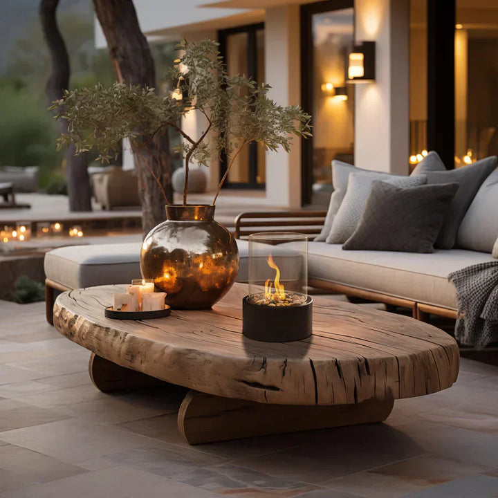 Contemporary Portable Flame Source - GlowFlicker-State of Style
