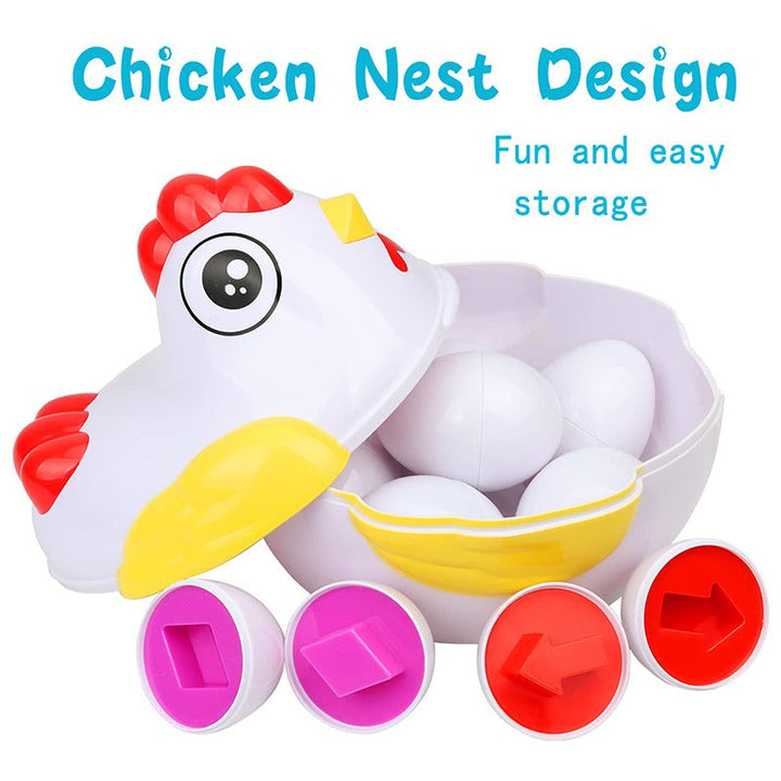 Creative Egg Puzzle for Children - EggCiting Puzzle Set-Egg Carton-State of Style