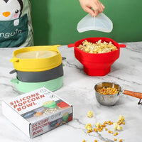 CrispyPop Non-Stick Popcorn Maker-Red-State of Style