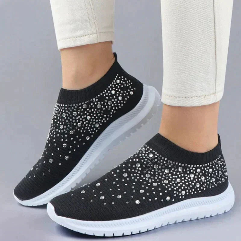 Crystal Shoes - GlamStep-BLACK-3.5-State of Style