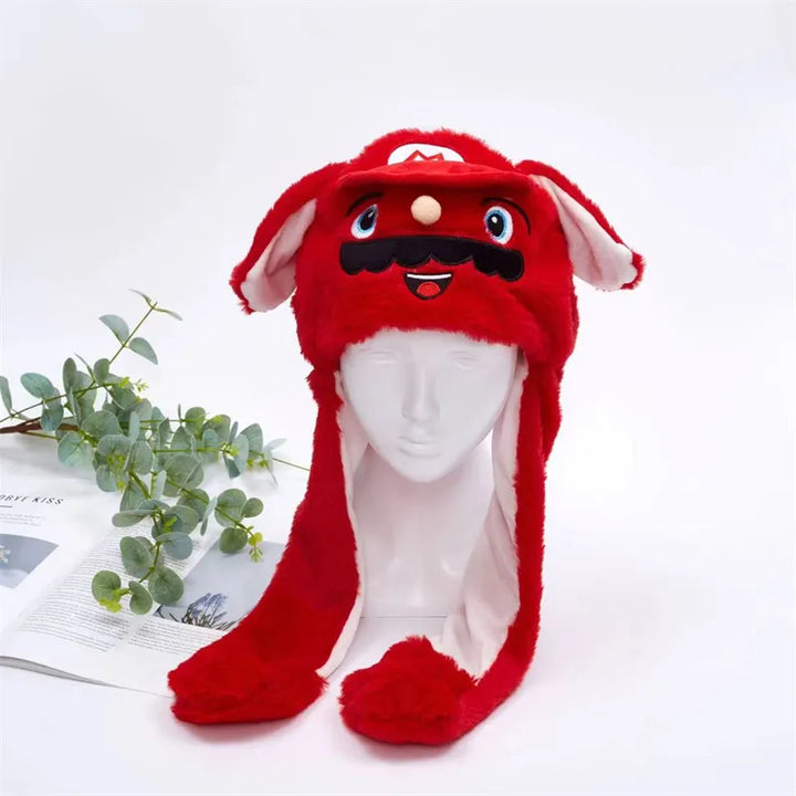 Cute Hat with Moving Ears - BunnyBounce Hat-Mario-State of Style