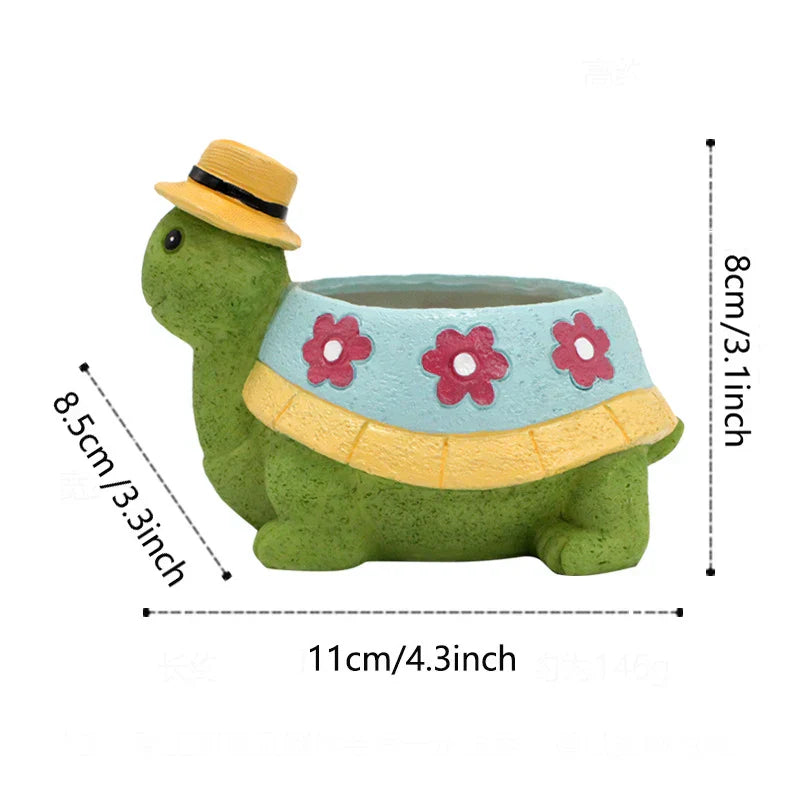 Cute Turtle Garden Plant Pot - TurtleBloom-State of Style