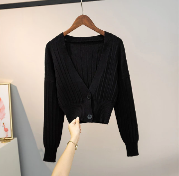 Daisy’s Pullover | Women's Cosy Knit Sweater-Black-S-State of Style