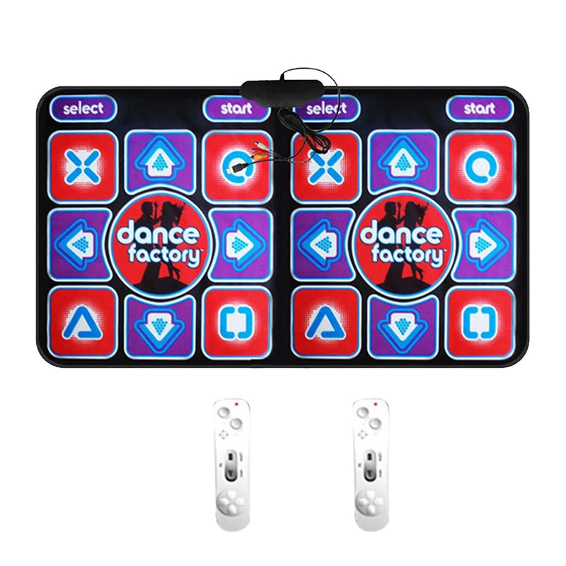 Double Dance Mat with Remote – RhythmFlex-State of Style