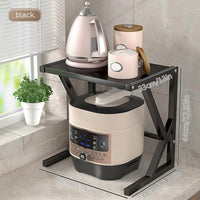 Double-Layer Kitchen Storage Rack - Milan-40CM - White-State of Style