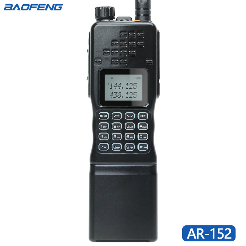 Dual-Band Walkie Talkie - CommGuard-Black-State of Style