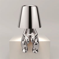DudeLamp-Sitting Silver-State of Style