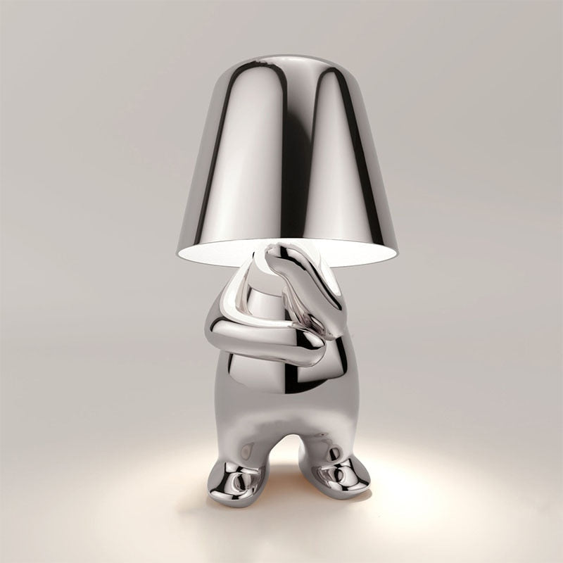 DudeLamp-Thinking in Silver-State of Style