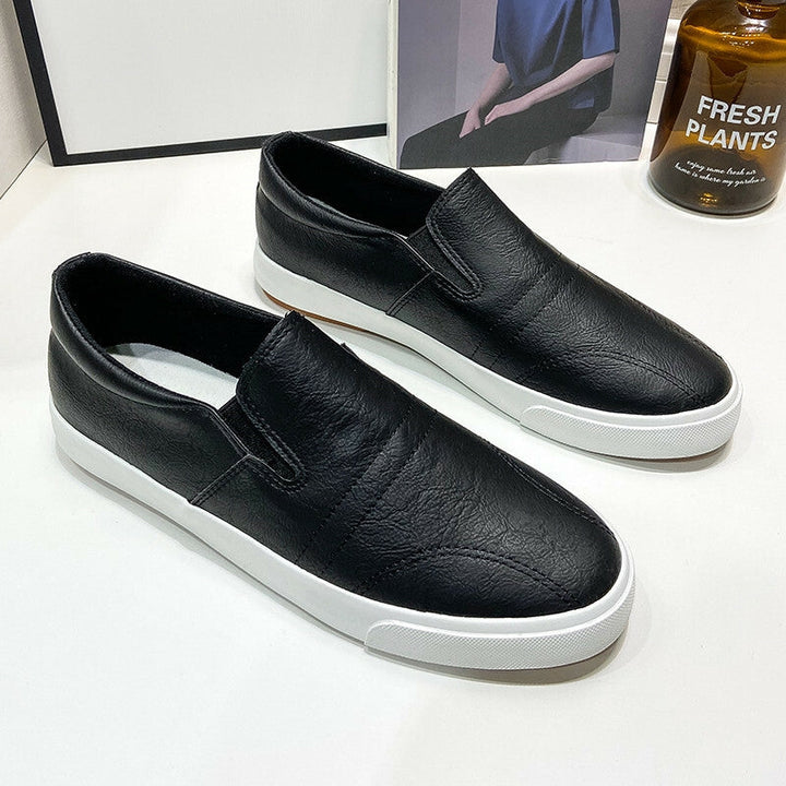 Men's Slip-on Leather Sneakers - Jonas