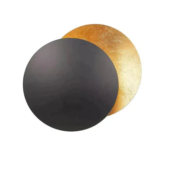 Eclipse Wall Lamp - Solaris-Gold/Black-20cm-State of Style
