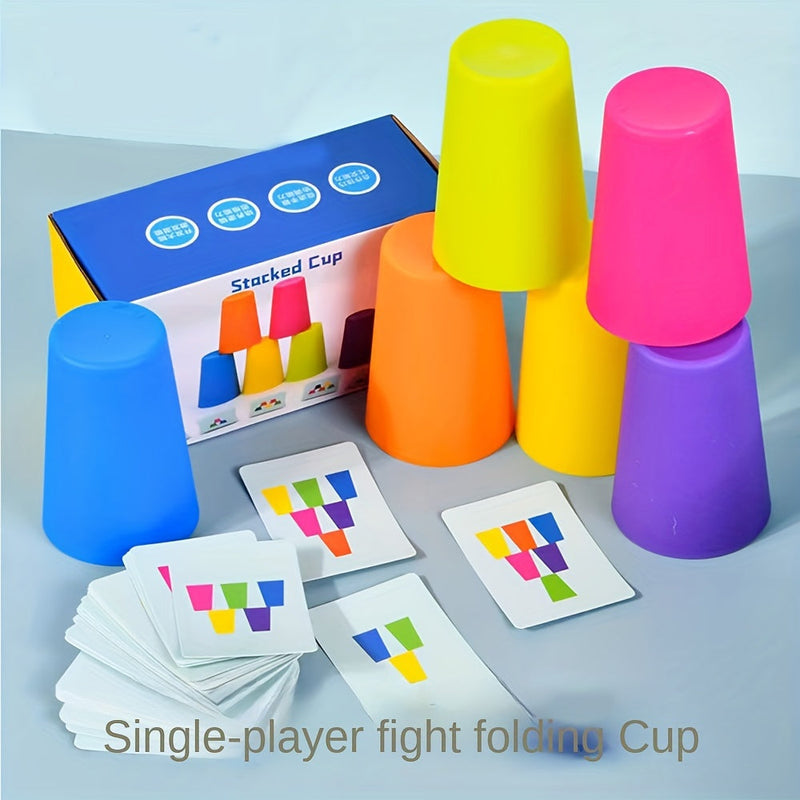 Educational Stacking Cup Puzzle Game - StackSmart-State of Style