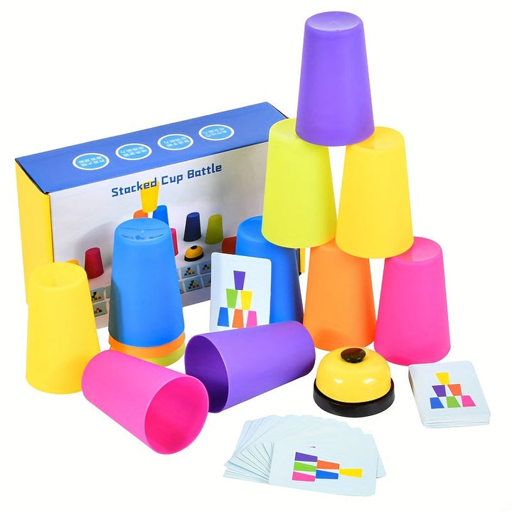 Educational Stacking Cup Puzzle Game - StackSmart-State of Style