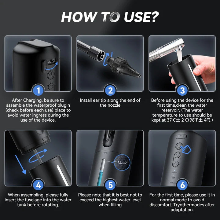 Electric Ear Water Cleaner - EarBuddy-State of Style