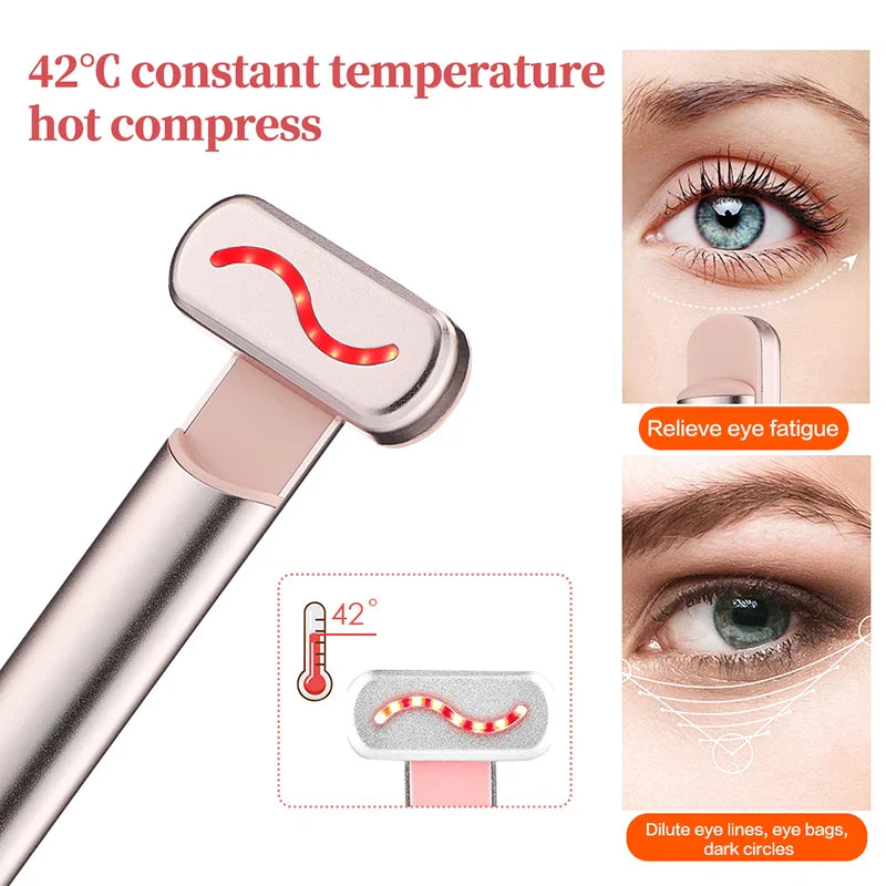 EMS Microcurrent Face Lifting Device - GlowMagic-Silver-State of Style