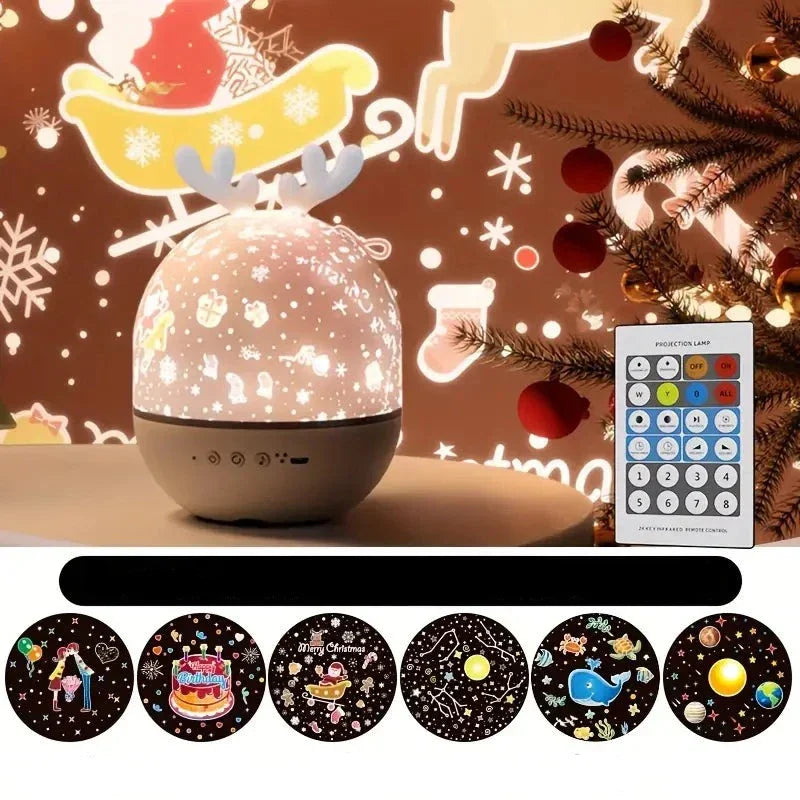 Enchanting StarrySky Projector - StarrySky-Lamp Rabbit-State of Style