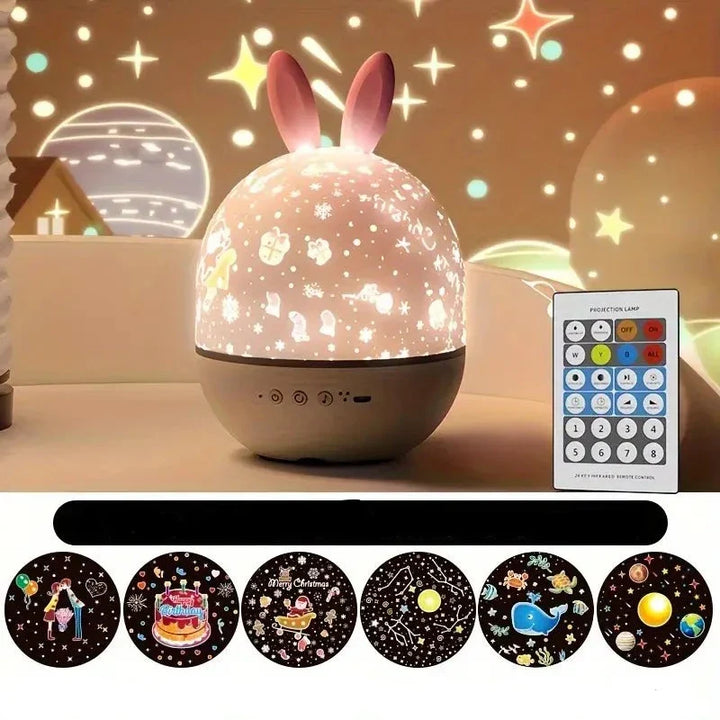 Enchanting StarrySky Projector - StarrySky-Lamp Rabbit-State of Style