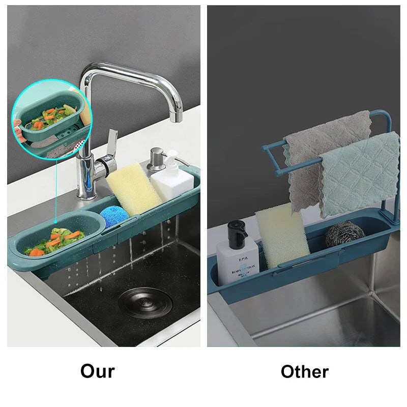 Expandable Sink Rack - SinkEase-Blue-State of Style