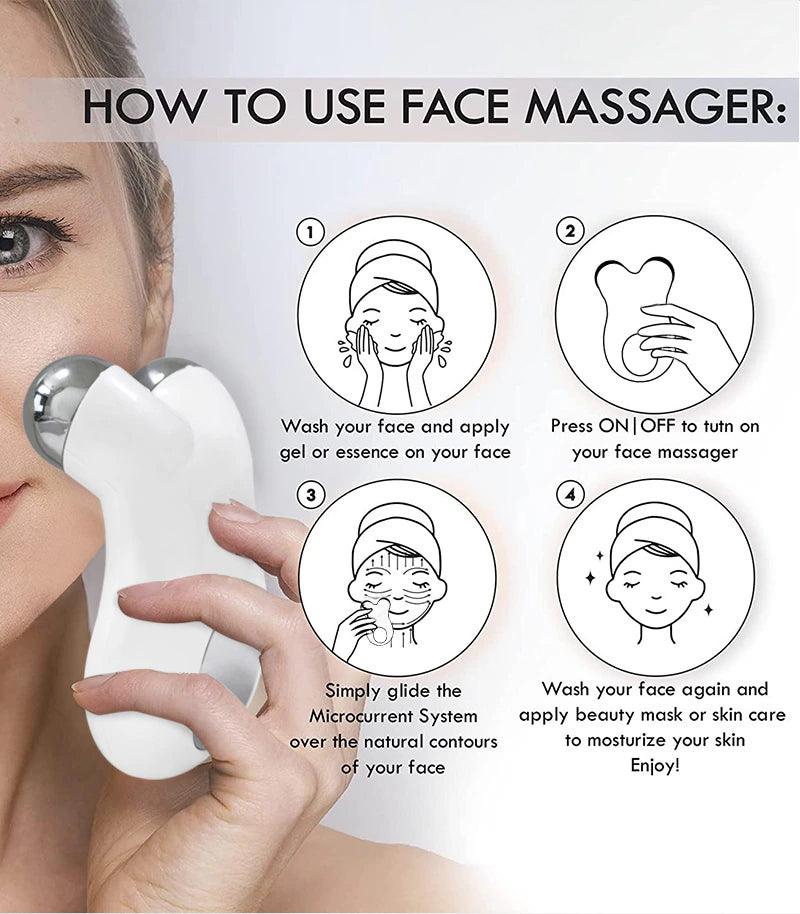 FirmGlow Microcurrent Facial Massager-State of Style