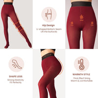 Fleece-lined Tights - Nova-Black-XS-State of Style