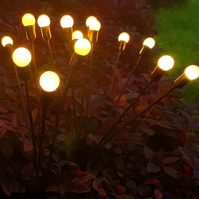 Floating Solar Garden Lights with Firefly Effect – FireGlow-State of Style