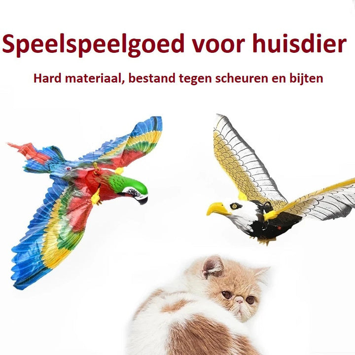FlyBuddy™ Automatic Moving Bird Toy-Parrot + Eagle-State of Style