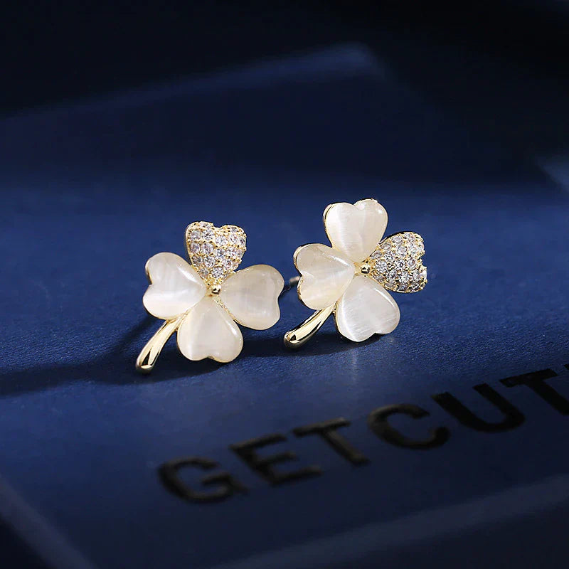 Four-Leaf Clover Earrings-State of Style