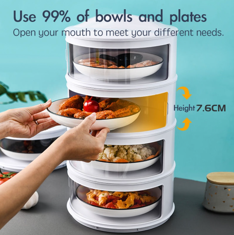 FreshStack Stackable Food Storage-Single Layer-State of Style
