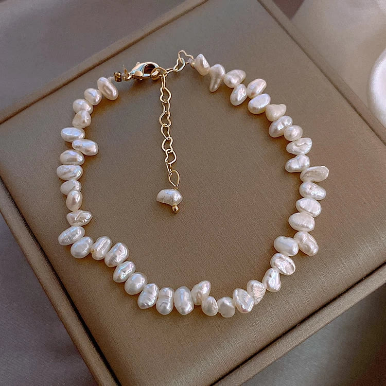 FRESHWATER PEARL BRACELET-State of Style