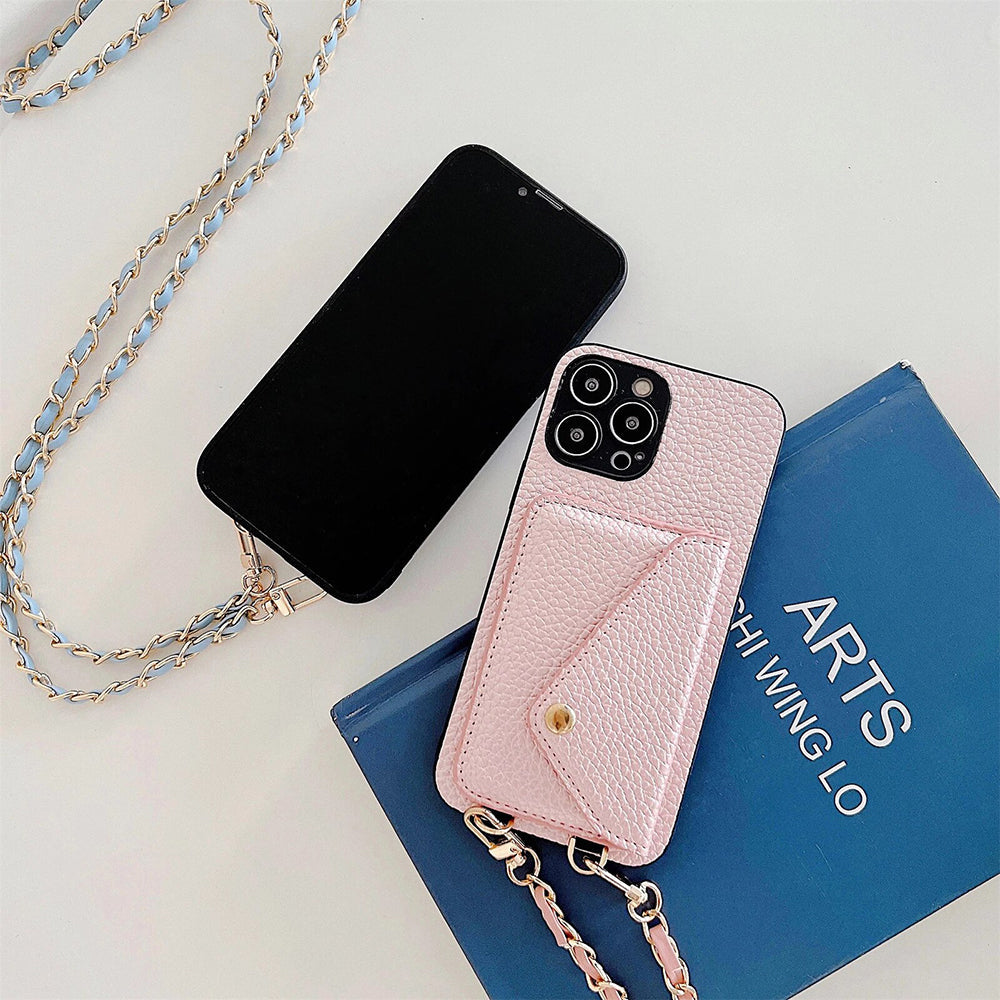 Functional iPhone Case with Wallet - Celeste-Beige-iPhone 7-State of Style