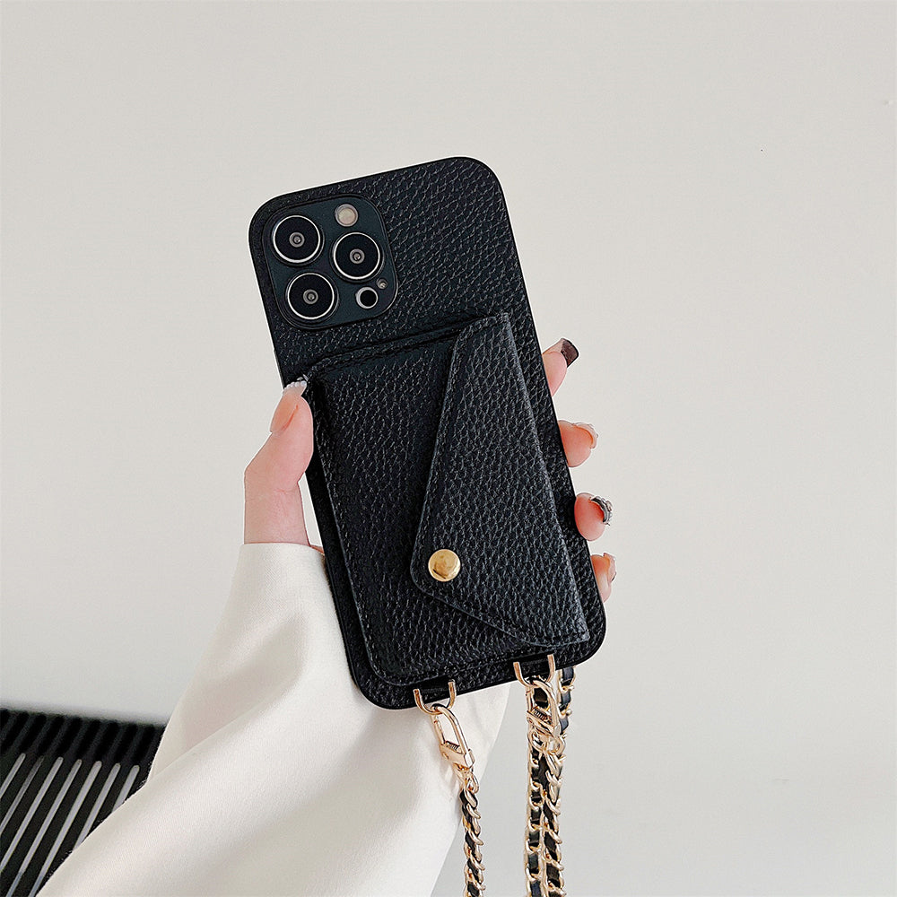 Functional iPhone Case with Wallet - Celeste-Beige-iPhone 7-State of Style