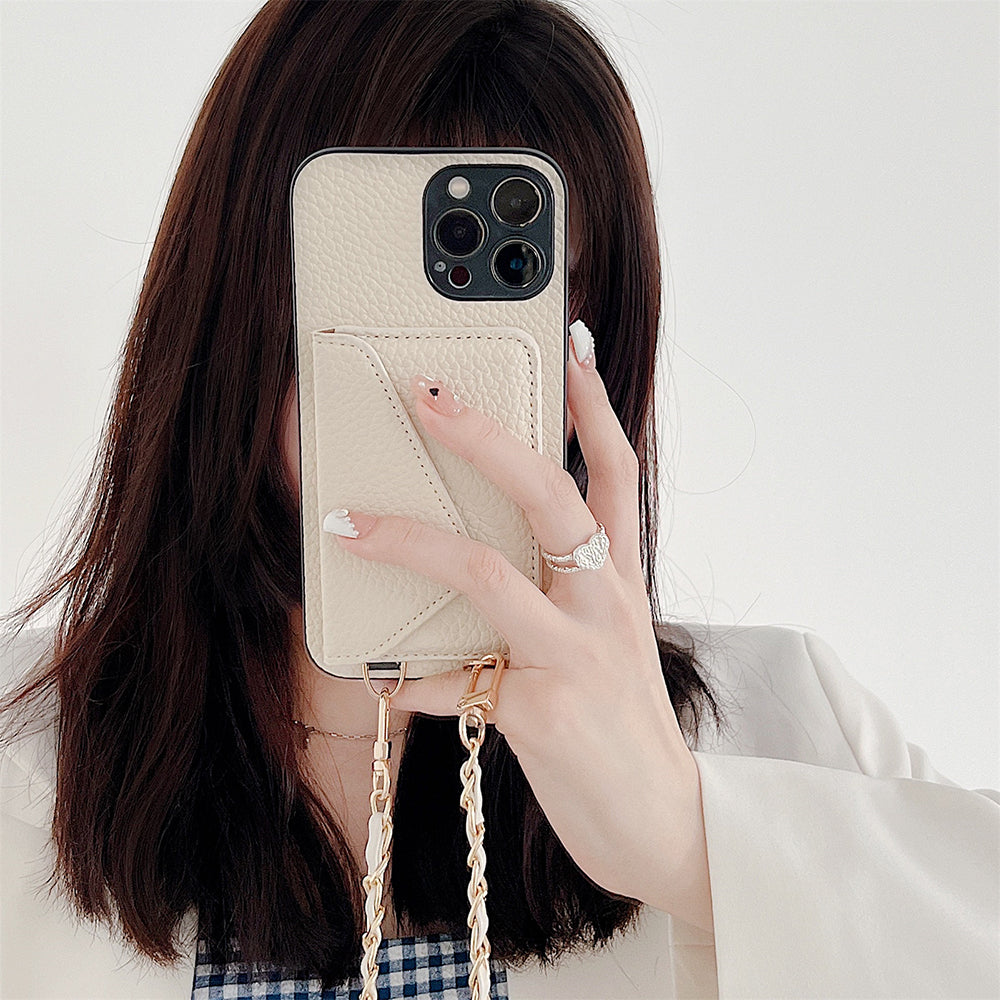Functional iPhone Wallet Case - Celeste-Beige-iPhone 7-State of Style
