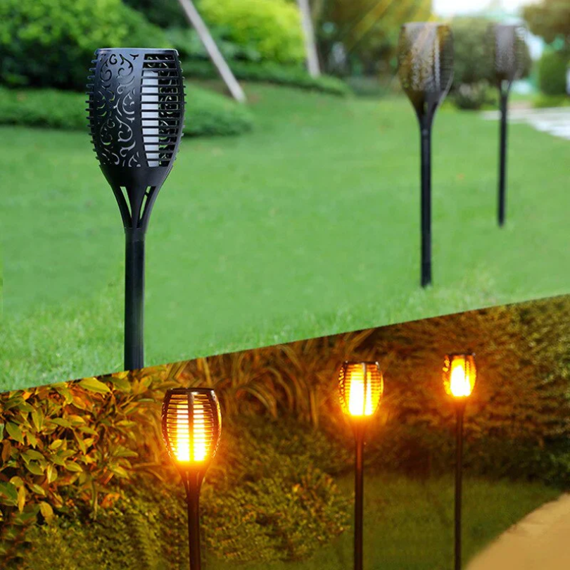 Garden Torches LED Lighting - SolarFlame-State of Style