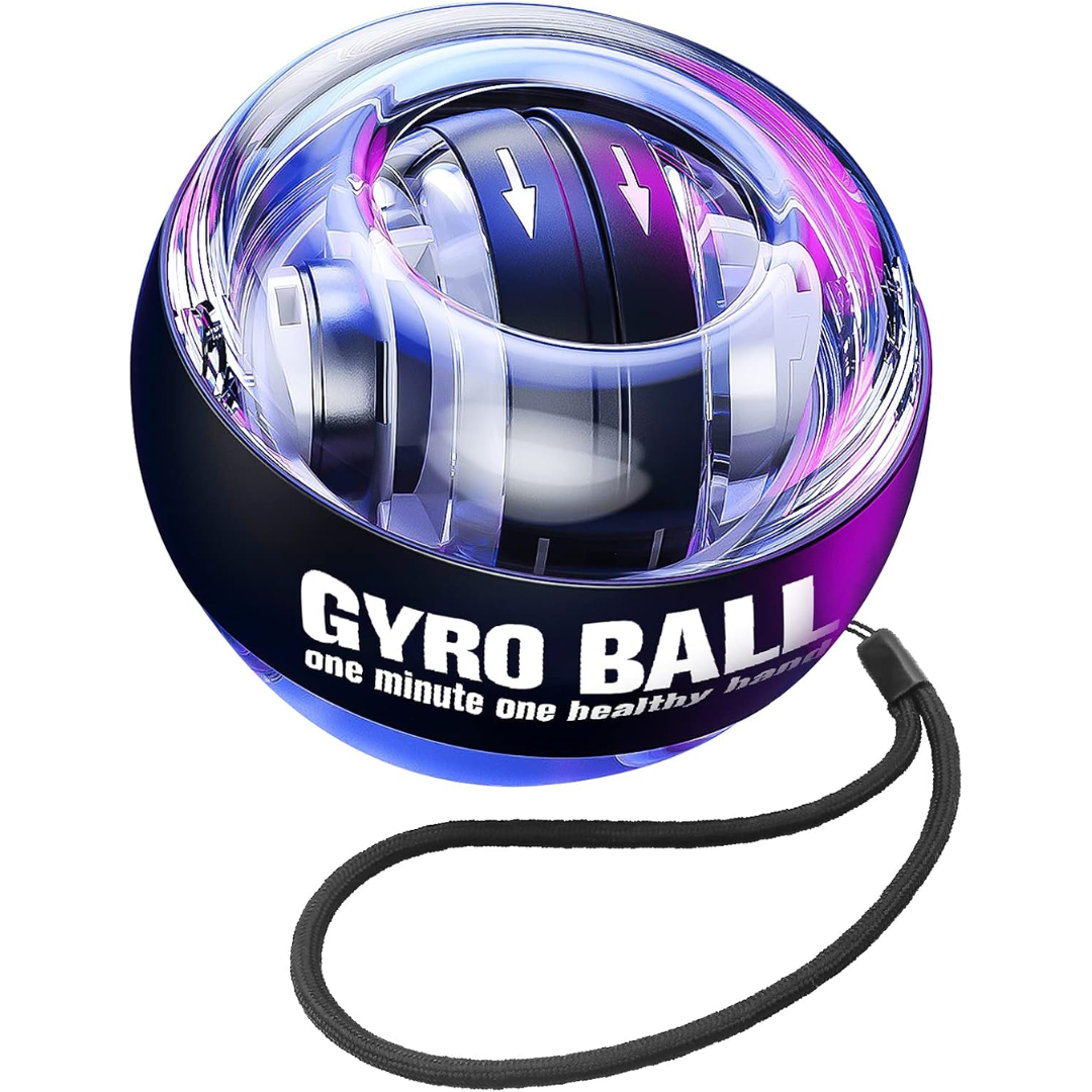 Gyroscopic Wrist Strengthener Ball - Auto Start Forearm Trainer-Blue-State of Style