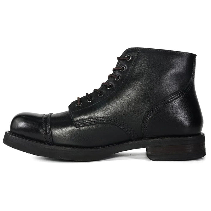Handcrafted Leather Boots Ivan – Classic & Durable Design-Brown-6.0-State of Style