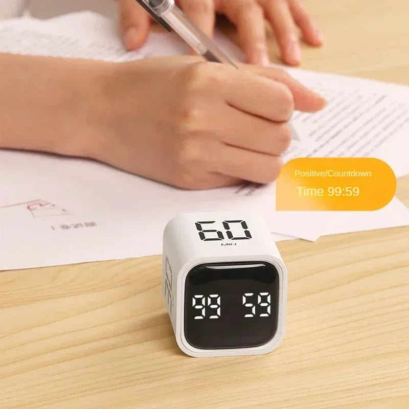 Handy Timer with Gravity Sensor - TimeMaster-White-State of Style