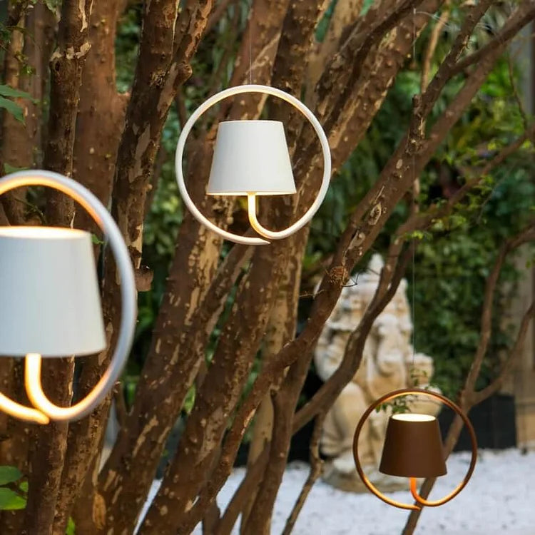 Hanging Lamp - AuraGlow-Black-State of Style